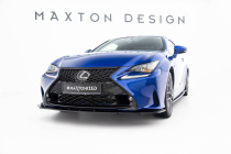 Lexus RC 2014-2018 Frontsplitter V.2 Maxton Design